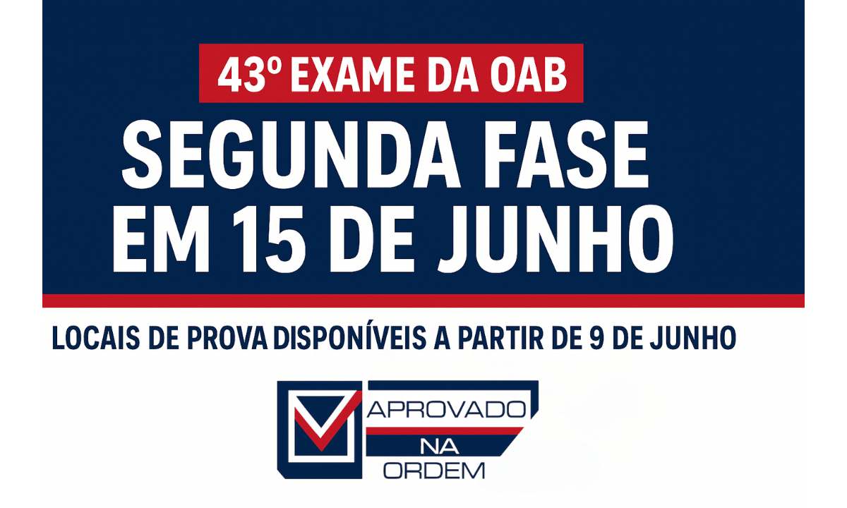 Local de Prova 2ª Fase_ 43ª Exame da Ordem_Aprovado na Ordem