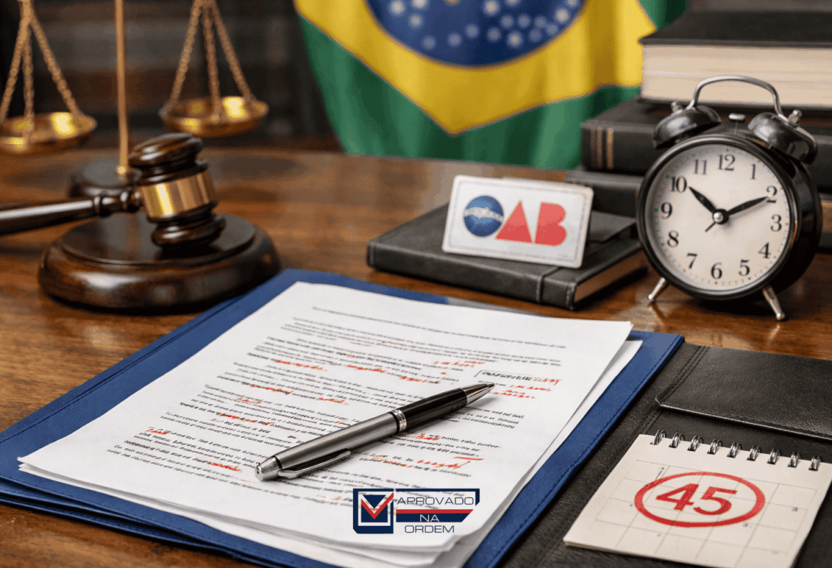 Prorrogação do Recurso da 2ª Fase OAB 45