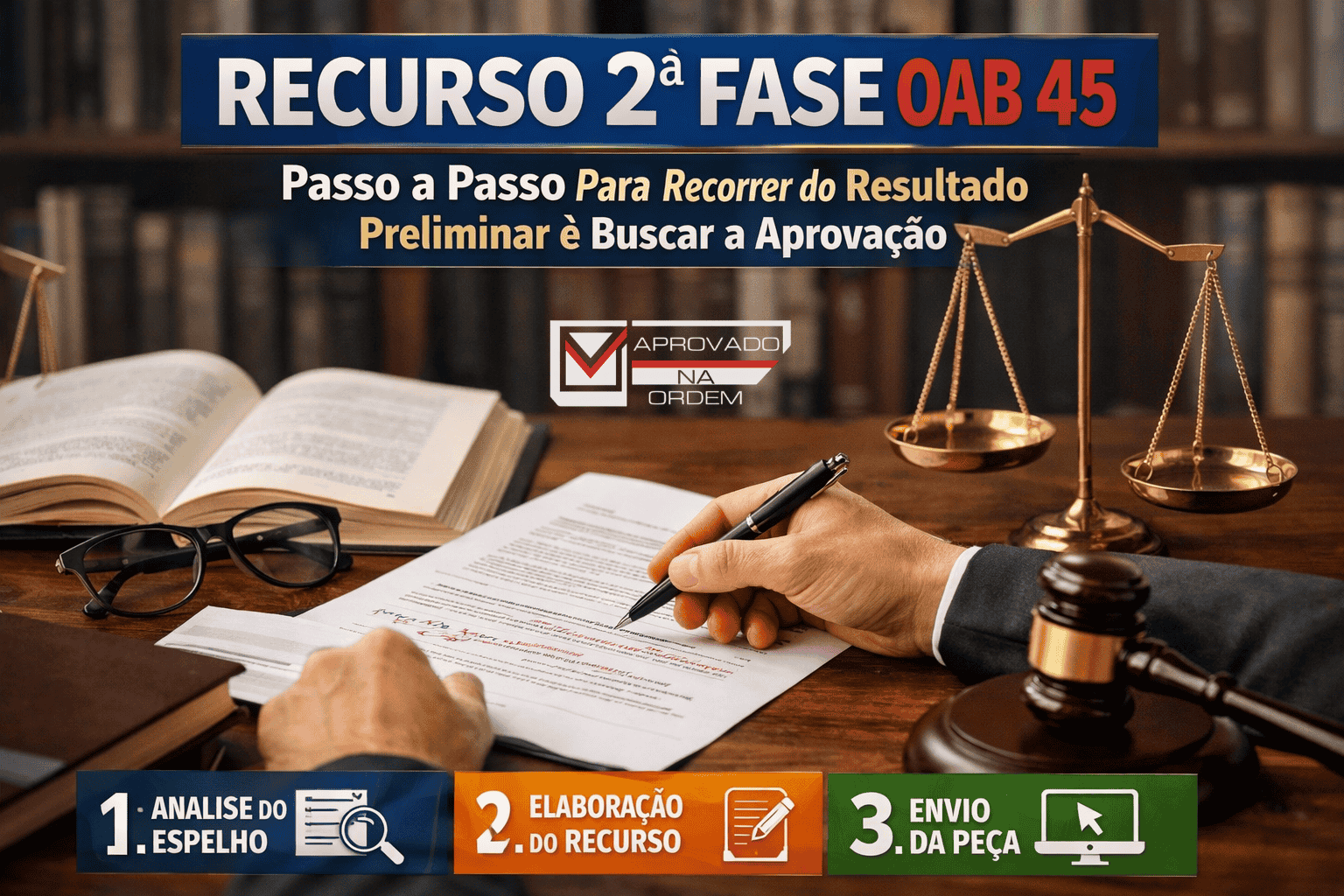 Recurso 2ª Fase OAB 45 Passo a Passo Para Recorrer do Resultado Preliminar